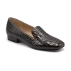 Adrienne Vittadini Very Womens Square Closed Toe Loafers In Black