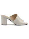 ADRIENNE VITTADINI WOMEN'S ALBI BLOCK HEEL MULES