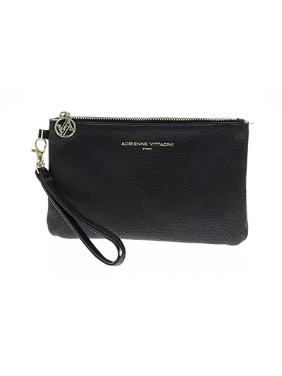 Pre-owned Adrienne Vittadini Wristlet In Black