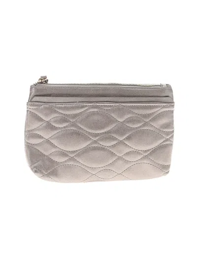 Pre-owned Adrienne Vittadini Wristlet In Silver