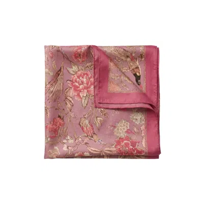 Adrift Clothing Women's Pink Secret Garden Scarf