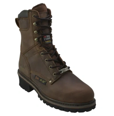 Adtec 9" Steel Toe Super Logger Boots