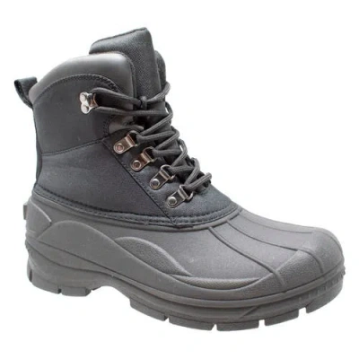 Adtec Durable Nylon Winter Boots In Black