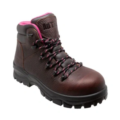 Adtec Women 6" Waterproof Soft Toe Work Boot Brown