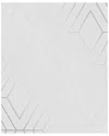 Advantage Adaline Light Grey Geometric Wallpaper In Grey