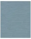 Advantage Fetco Colicchio Blue Linen Texture Wallpaper In Blue