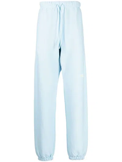 Advisory Board Crystals Drawstring-waist Joggers In Blue