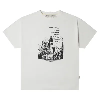 Pre-owned Advisory Board Crystals Great Day Tee 'white' | Men's Size L