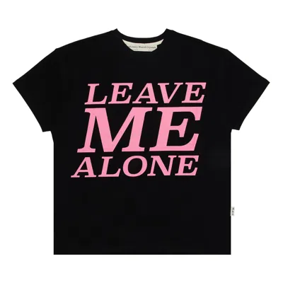 Pre-owned Advisory Board Crystals Leave Me Alone Short-sleeve Tee 'black'