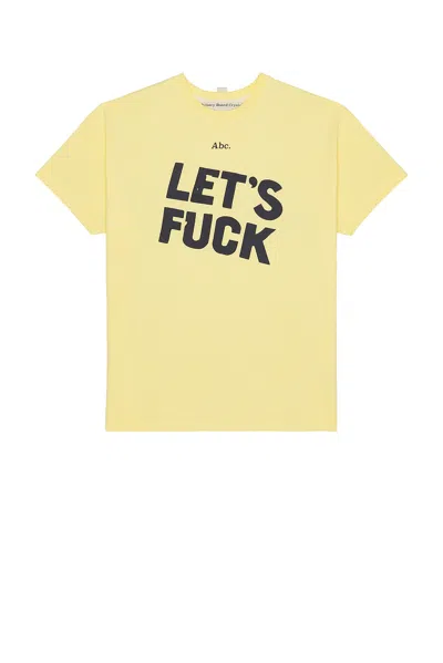 Advisory Board Crystals Let's Fuck Short Sleeve Tee