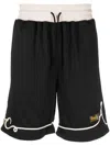 Advisory Board Crystals Logo-appliqué Track Shorts In Schwarz