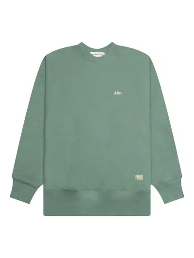 Advisory Board Crystals Logo Crewneck Sweatshirt In Green