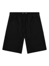 Advisory Board Crystals Logo-embroidered Shorts In Black