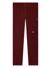 Advisory Board Crystals Logo-patch Trousers In Red