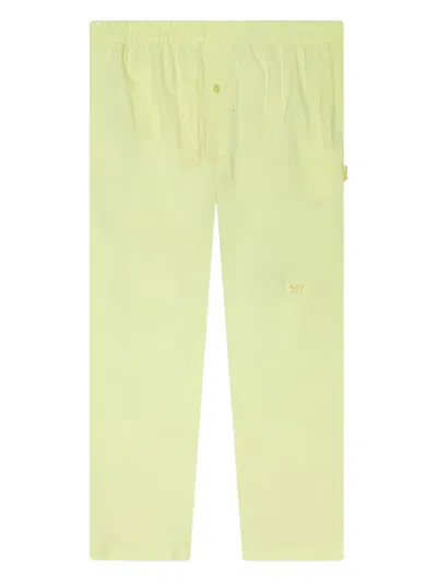 Advisory Board Crystals Logo-plaque Track Trousers In Green