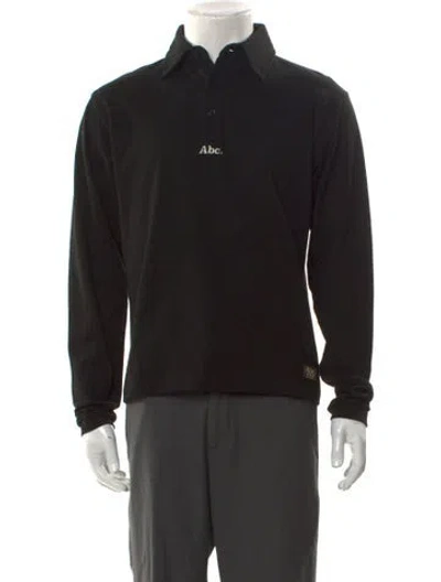 Pre-owned Advisory Board Crystals Long Sleeve Shirt In Black