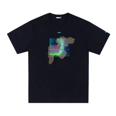 Pre-owned Advisory Board Crystals Men's  Such A Pretty Planet, Such An Ugly World Scene 6 Tee Shirt In Black