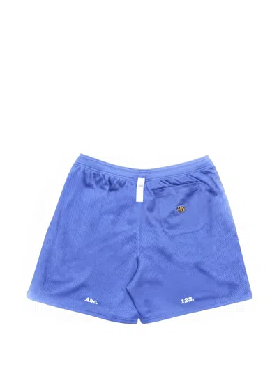 Advisory Board Crystals Netz-sport-shorts In Blue