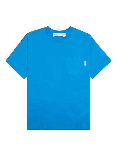 Advisory Board Crystals Pocket Short-sleeve T-shirt In Blue