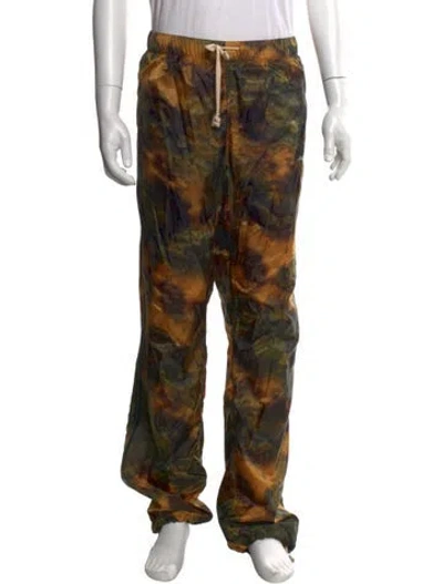 Pre-owned Advisory Board Crystals Printed Pants In Multi