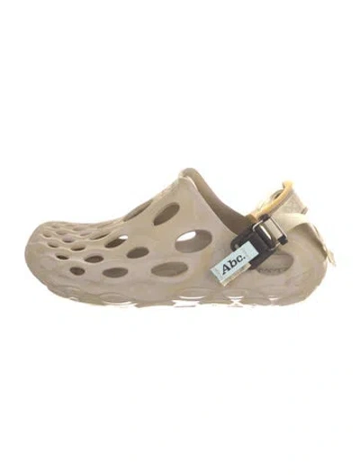 Pre-owned Advisory Board Crystals Rubber Sneakers In Neutral