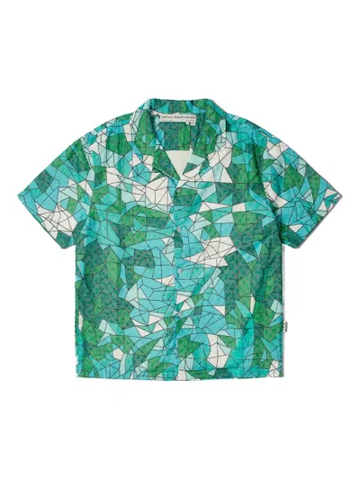 Advisory Board Crystals Stained Glass Shirt In Green