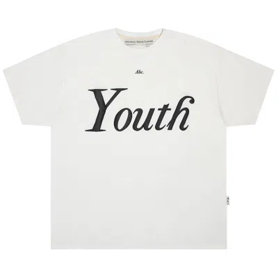 Pre-owned Advisory Board Crystals Youth Short-sleeve T-shirt 'white'