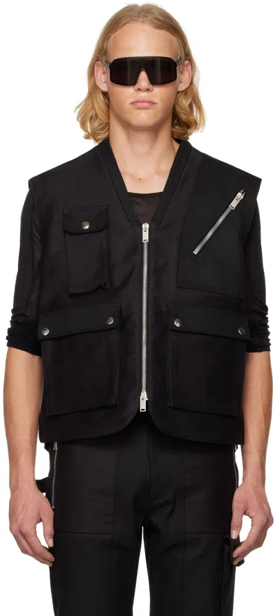 Adyar Ssense Exclusive Black Utility Vest