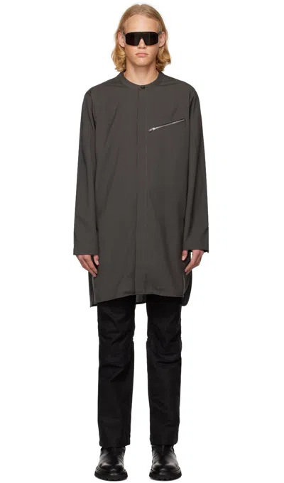 Adyar Ssense Exclusive Gray Sepoy Kurta Shirt In Grey