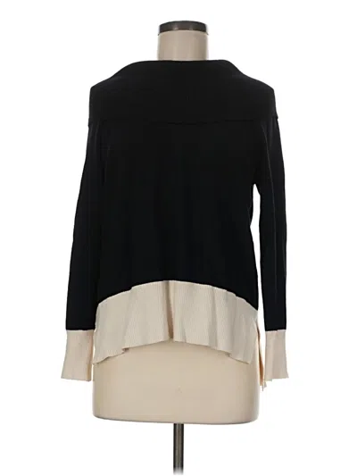 Pre-owned Adyson Parker Long Sleeve Turtleneck In Black