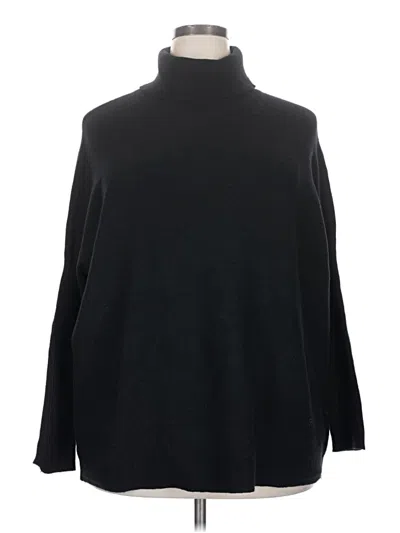 Pre-owned Adyson Parker Turtleneck Sweater In Black