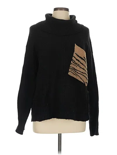 Pre-owned Adyson Parker Turtleneck Sweater In Black