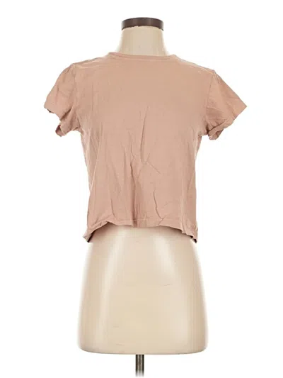 Pre-owned Ae77 Short Sleeve T-shirt In Brown