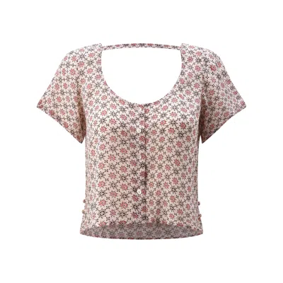 Aeka Boho Woman Women's The Layla Crop Top  - Beige