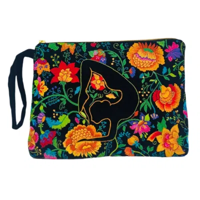 Aeka Boho Woman Women's The Maya Everyday Pouch - Black