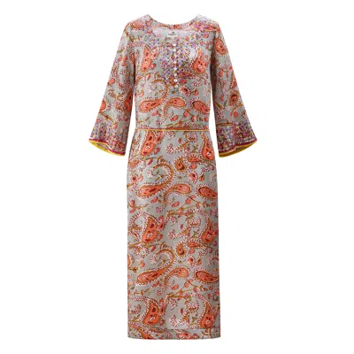 Aeka Boho Woman Women's The Mira Dress - Blue