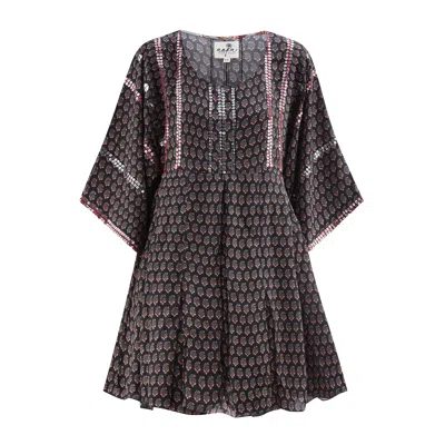 Aeka Boho Woman Women's The Nori Dress - Black