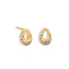 Aelea Studio Women's Blue Lyria Stud Earrings In Blue