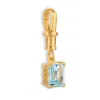 Aelea Studio Women's Gold / Blue / Yellow Tala Blue Topaz Connector In Multi