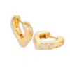 Aelea Studio Women's Gold / White Adora Earrings In Multi
