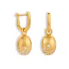 Aelea Studio Women's Gold / White Alma Earring In Multi