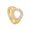 Aelea Studio Women's Gold / White Helios Ring In Multi
