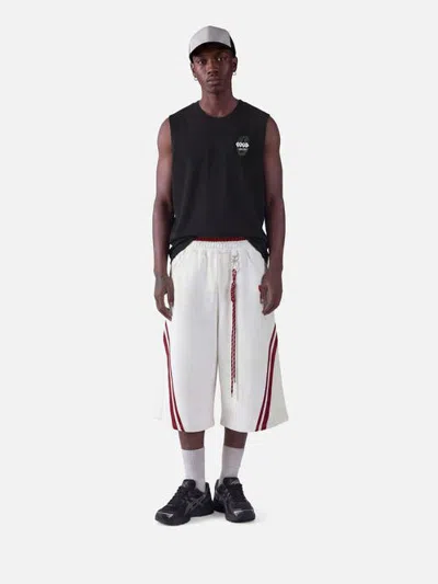 Aelfric Eden Baggy Longline Sweat Shorts In White
