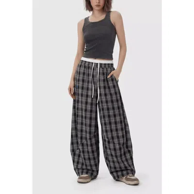 Aelfric Eden Double Waist Super Baggy Sweatpants In Black