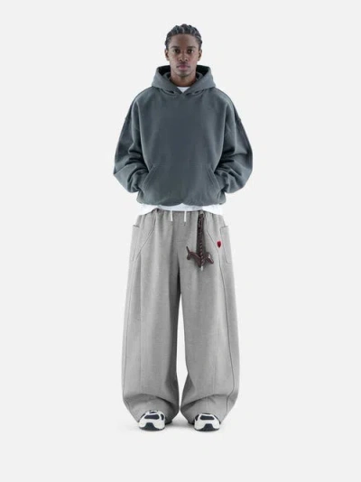 Aelfric Eden Keychain Baggy Sweatpants In Gray