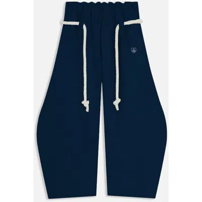 Aelfric Eden Super Baggy Barrel Sweatpants In Blue