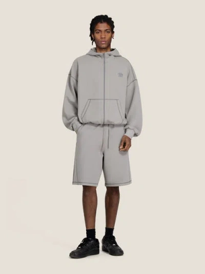 Aelfriceden Cloud Boxy Sweat Set In Gray