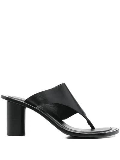 A.emery 70mm Hardie Heeled Sandals In Black
