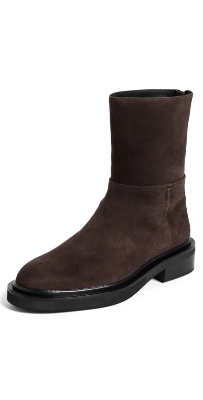 A.emery A. Emery Easton Boots Bistre Suede In Brown