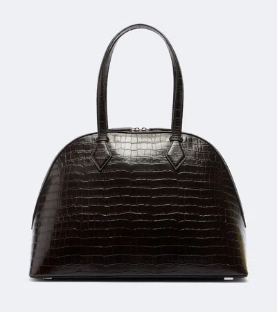 A.emery A. Emery Harnick Leather Shoulder Bag In Brown